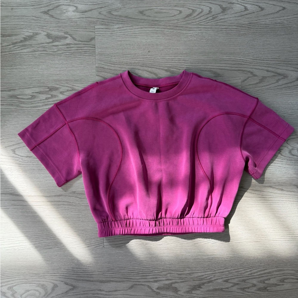 Lululemon Softstreme Gathered T-Shirt Size 4